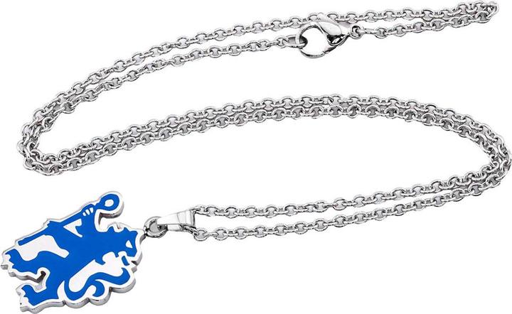 Actual product image Chelsea FC Lion Necklace & Pendant (100% synthetic material)