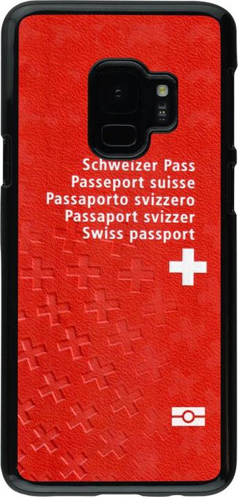 Actual product image PhoneLook Coque Swiss Passport (Samsung Galaxy S9)