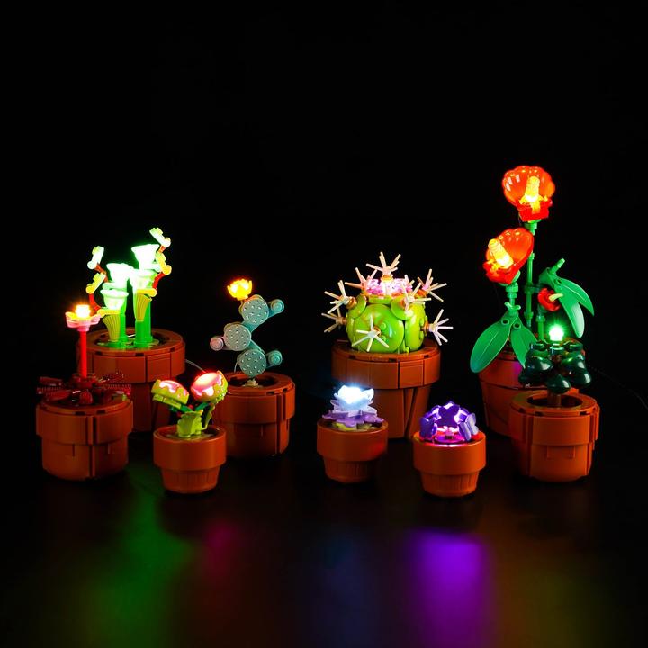 BrickBling LED Licht Set für LEGO Mini Pflanzen (10329)