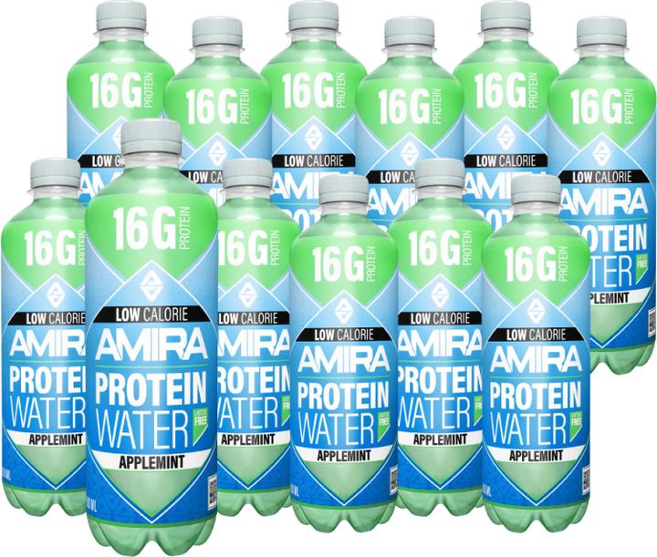 Immagine prodotto Amira Acqua proteica (Mela e menta, 12 x)