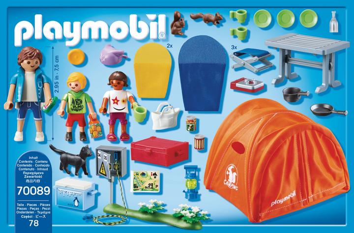 Produktbild Playmobil Familien-Camping (70089, Playmobil Family Fun)
