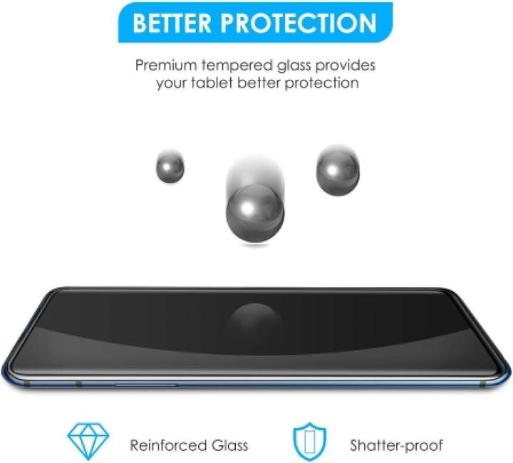 Actual product image Screenguard OnePlus 7 Pro Full Screen Protective Glass Film 2.5D 9H (1 Piece, OnePlus 7 Pro)