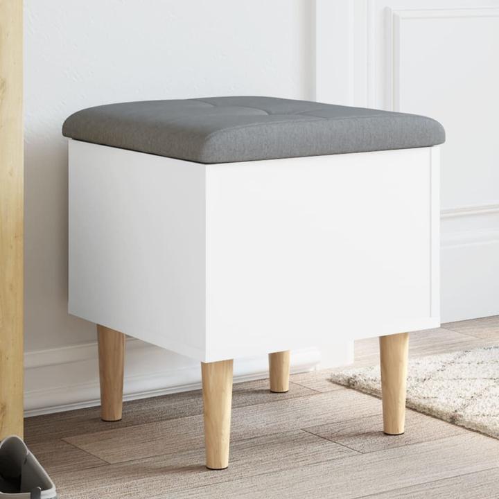 Produktbild VidaXL Sitzbank mit Stauraum Weiss 42x42x46 cm (42 cm)