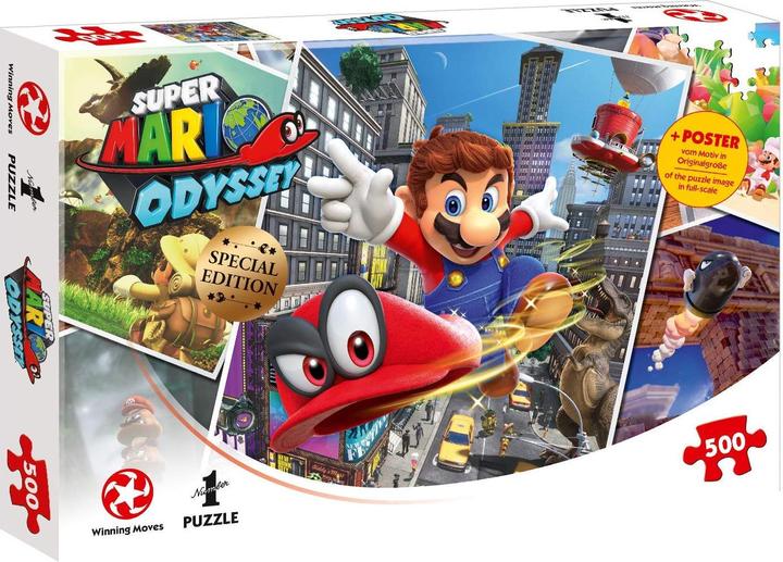 Produktbild Winning Moves Super Mario Odyssey World Traveler, 500 pc (500 Teile)