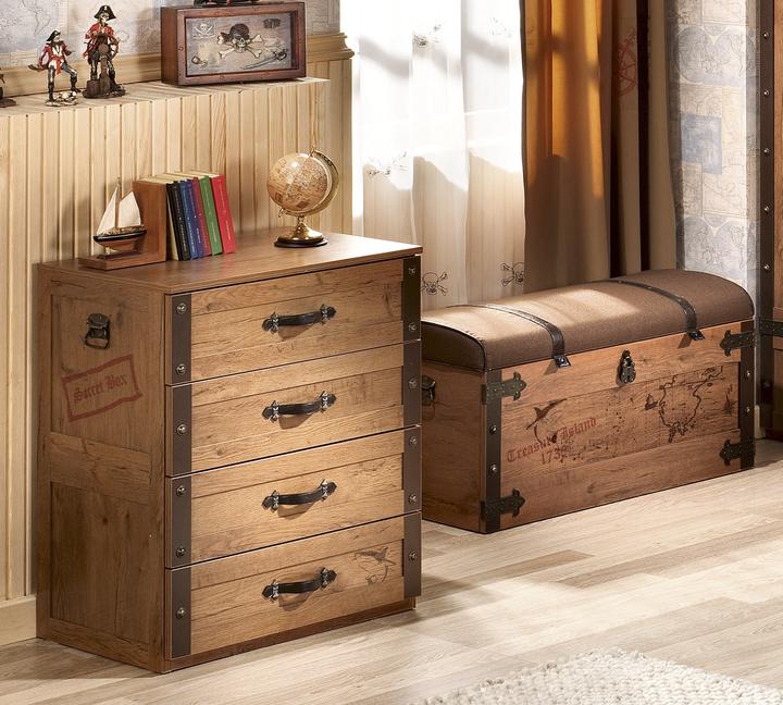 Immagine prodotto Cilek Cassettiera pirata (67 x 48 x 82 cm)