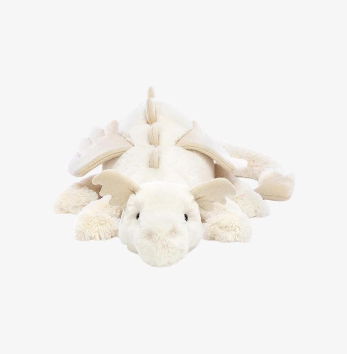 Actual product image Jellycat Snow Dragon" cuddly toy