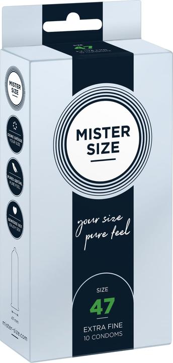 Actual product image Mister Size 47 (10 pcs.)
