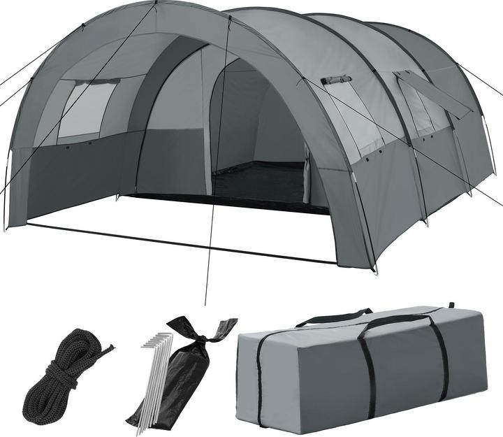 tectake Roskilde (Tunnel tent, 7.50 kg, 6 persons)