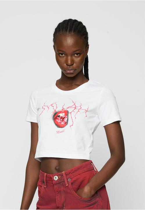 Actual product image Miss Tee Muah Cropped Tee - 105761 (XS)