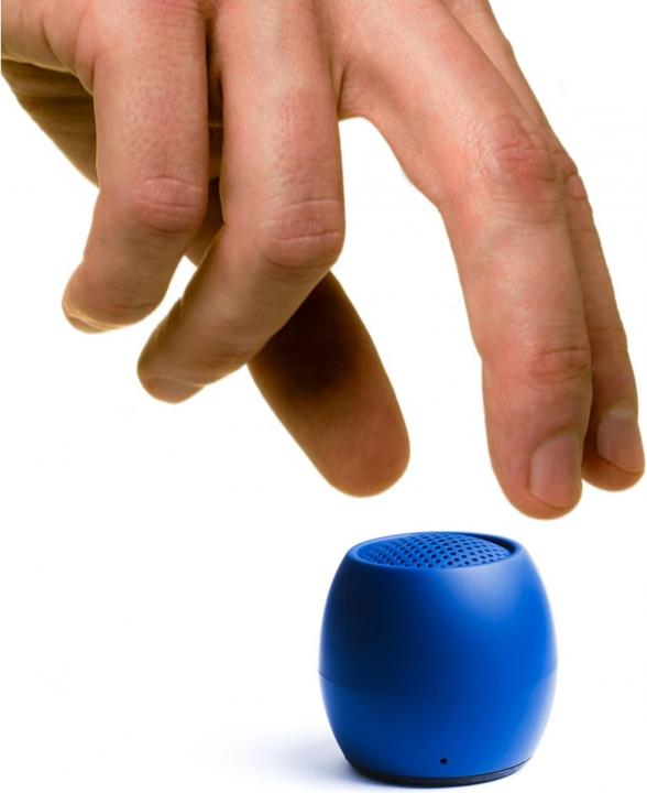 Actual product image Boompods Zero Bluetooth® Speaker Handsfree, Shockproof, Waterproof Blue (5 h, Rechargeable battery operated)