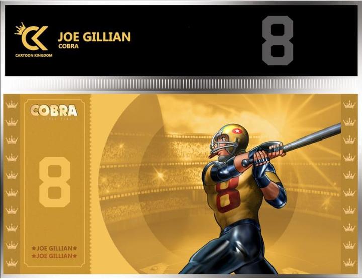 Actual product image Cartoon Kingdom COBRA - Joe Gillian - Golden Ticket