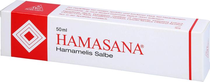 Immagine prodotto Robugen HAMASANA Unguento all'Hamamelis per la cura della pelle screpolata e secca, 50 g di unguento (Crema corpo)