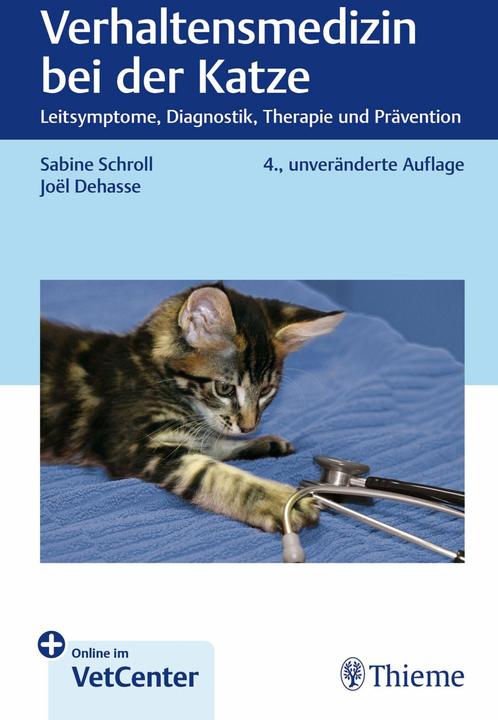Image du produit Verhaltensmedizin bei der Katze (Allemand, Joel, Schroll, Sabine/Dehasse, 2025)