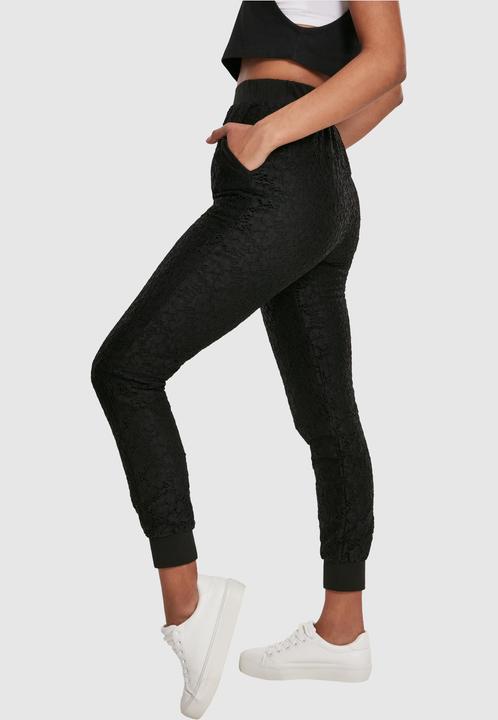 Immagine prodotto Urban Classics Pantaloni da jogging in maglia pizzo donna (XS)