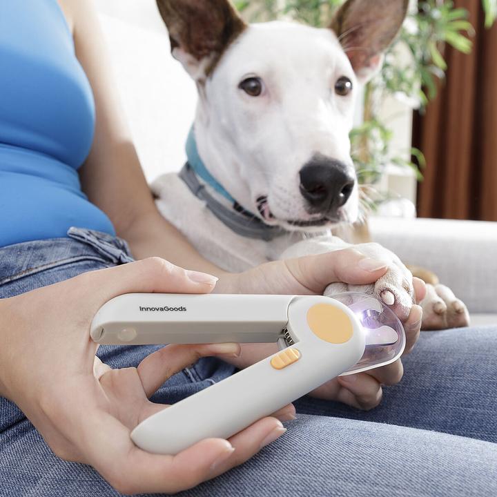 Immagine prodotto InnovaGoods Tagliaunghie con luce LED per cani e gatti (Gatto, Cane)