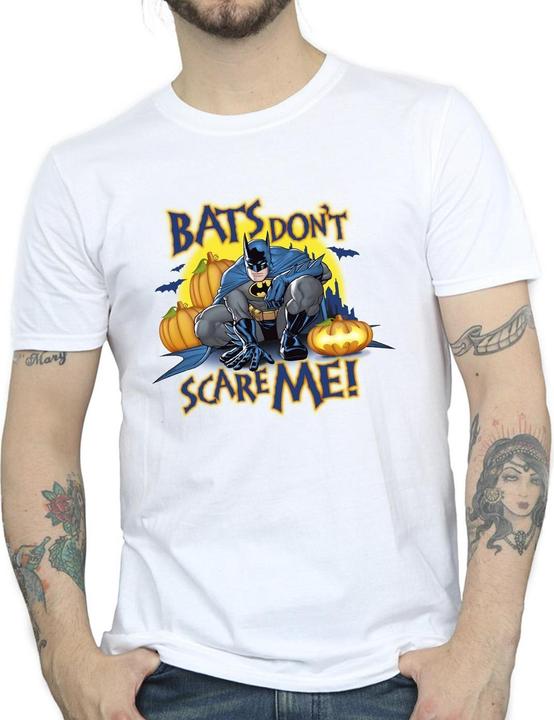 Image du produit Mens Batman Bats Don't Scare Me T-Shirt (XXL)