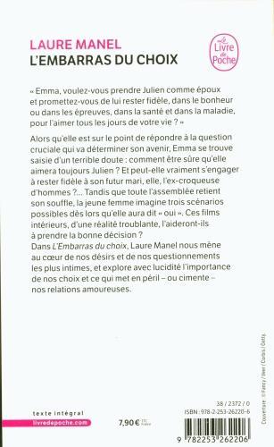 Produktbild L'embarras du choix (Französisch, Laure Manel, 2021)