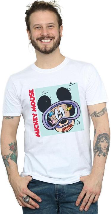 Immagine prodotto Disney Mickey Mouse Under Water Maglietta Uomo (3XL)