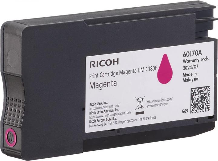 Image du produit RICOH Toner IJM C180F magenta 1600 pages 408519 (M)
