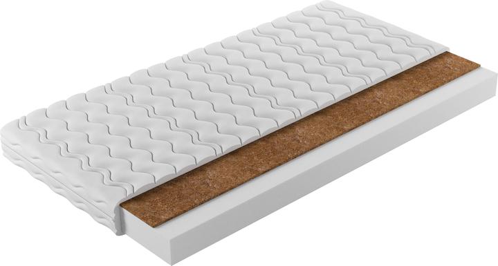 ADRK Furniture Materasso in schiuma AREL 120x200 cm (120 x 200 cm, Nucleo di schiuma)
