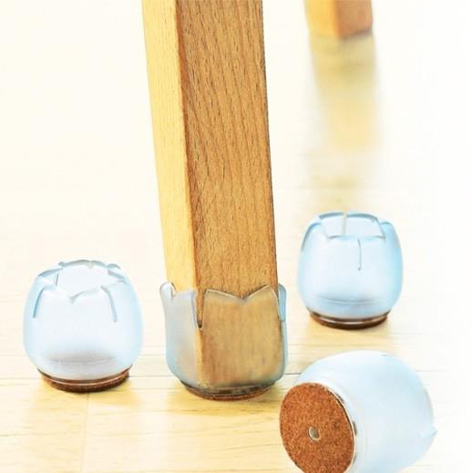 Actual product image Bekos Protective caps (Plug-in gliders, 4 Piece)