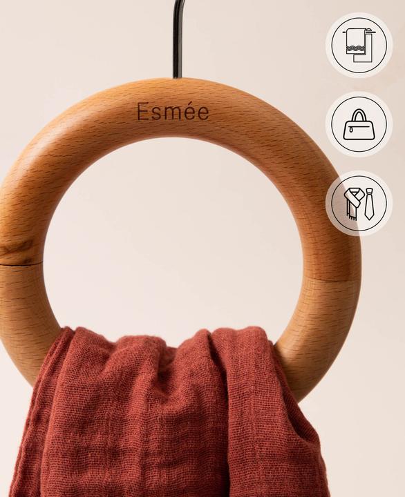 Produktbild Esmée Hängebügel 3er Set für Schals, Taschen und Badezimmertücher (3 x)