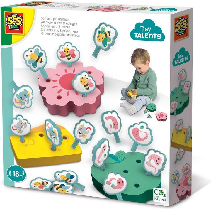 Actual product image Ses Tiny Talents - Sort and select animals