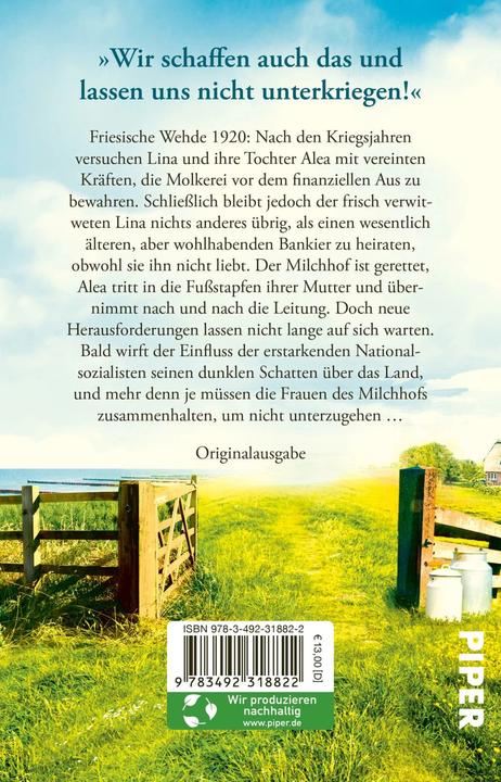 Actual product image Der Milchhof – Das Flüstern der Gezeiten (German, Regine Kölpin, 2023)