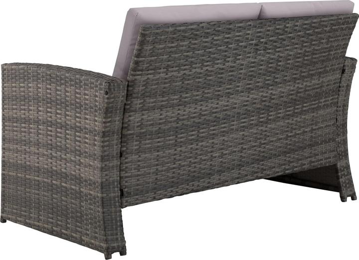 Actual product image tectake Rattan lounge Jesolo (89 cm)