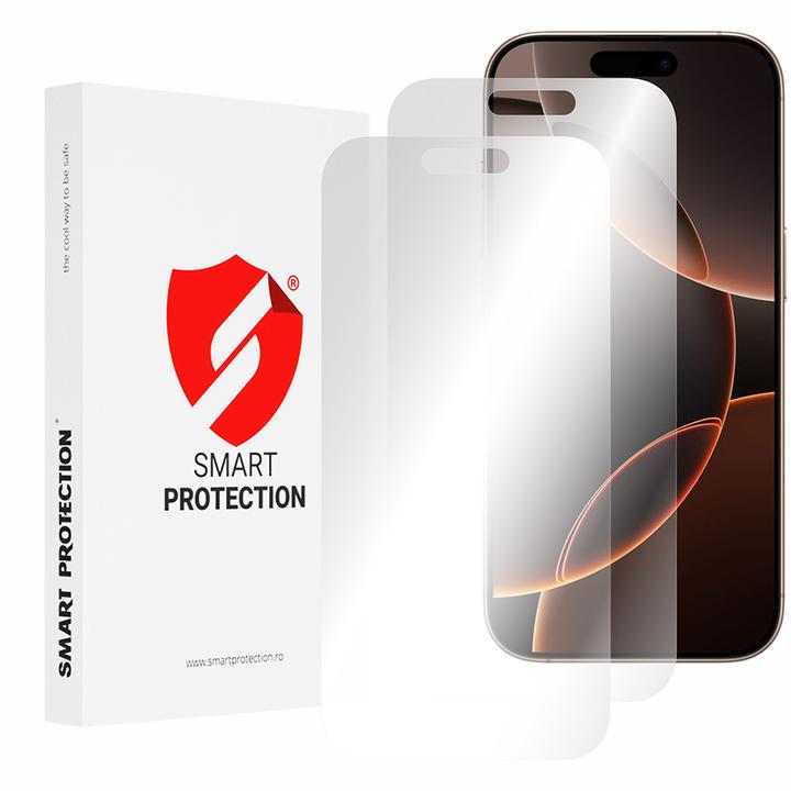 Immagine prodotto Smart Protection - Premium Classic (2 pack) - iPhone 16 Pro Max - Clear (2 Pezzo/i, Apple iPhone 16 Pro Max)