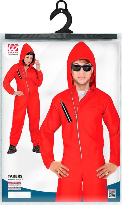 Actual product image Widmann Costume bank robber jumpsuit (128)