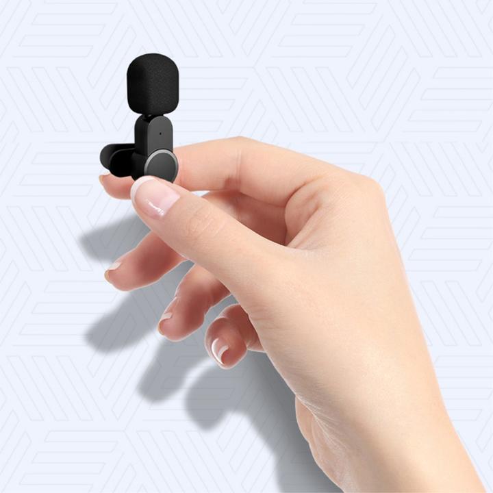 Immagine prodotto Apfelkiste Microfono lavalier a 360° con USB C - Set wireless per smartphone (3 pezzi)