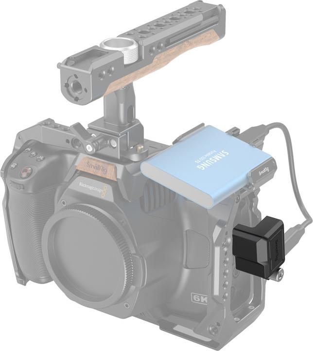 Produktbild SmallRig HDMI & USB-C Right-Angle Adapter forÊBMPCC 6K Pro 3289