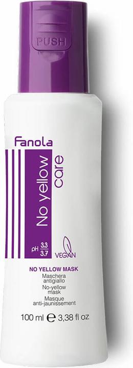 Produktbild Fanola No Yellow Mask - Neutralizing Hair Mask - 100ml (100 ml)