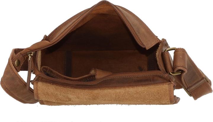 Immagine prodotto Greenland Nature Naturale Borsa a tracolla combinata in pelle 25 cm