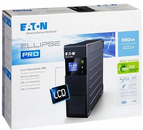 Actual product image Eaton Ellipse PRO 1600 IEC (1600 VA, 1000 W, Line-interactive UPS)