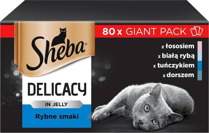 Image du produit Sheba Fine Flakes (Adulte, 80 pcs, 6800 g)