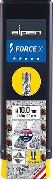 Productafbeelding Alpen SDSplus hamerboor FORCE Snijden (9 mm)