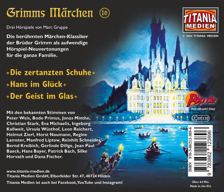 Produktbild Grimms Märchen 16 Die zertanzten Schuhe / Hans im Glück / De