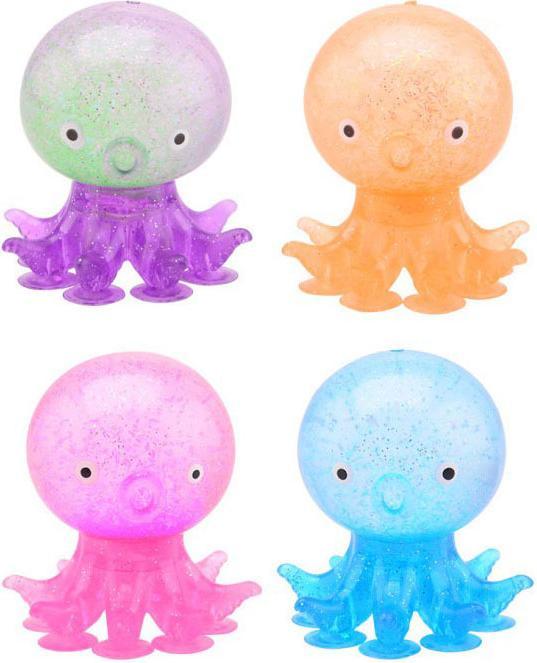 Image du produit Johntoy Oktopus-Stressball mit Saugnäpfen