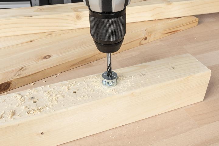 Image du produit wolfcraft wolfcraft 1 Univ.-Tiefenstopp-Set 3-tlg. ø6,8,10mm (6, 8, 10 mm)