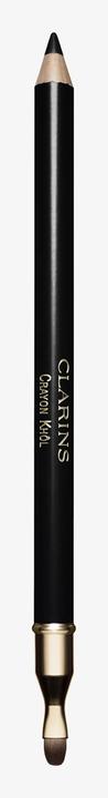 Actual product image Clarins Crayon Khol Long-Brush & Sharpener (01 Carbon Black)