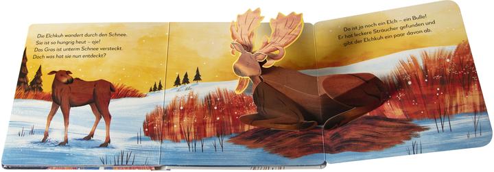 Actual product image My pop-up book to marvel at. Animals in ice and snow (German)