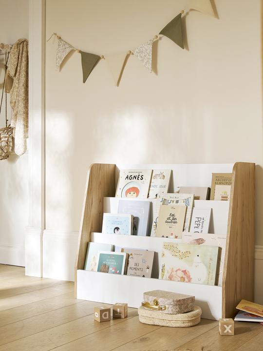 Immagine prodotto Vertbaudet Niedriges Kinderzimmer Bücherregal mit 3 Fächern YEL