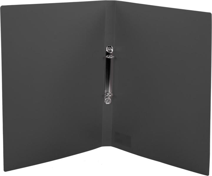 Produktbild Idena Ringbuch A4 PP grau 20mm 2 Ringe (A4, 20 mm, 1 Stück)