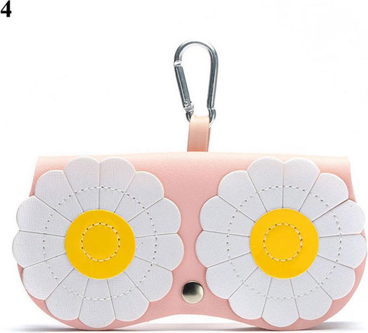Produktbild Only-Bags.Store Niedliche Eule Cartoon PU Leder Brillenetui - tragbare Brillenaufbewahrungstasche mit