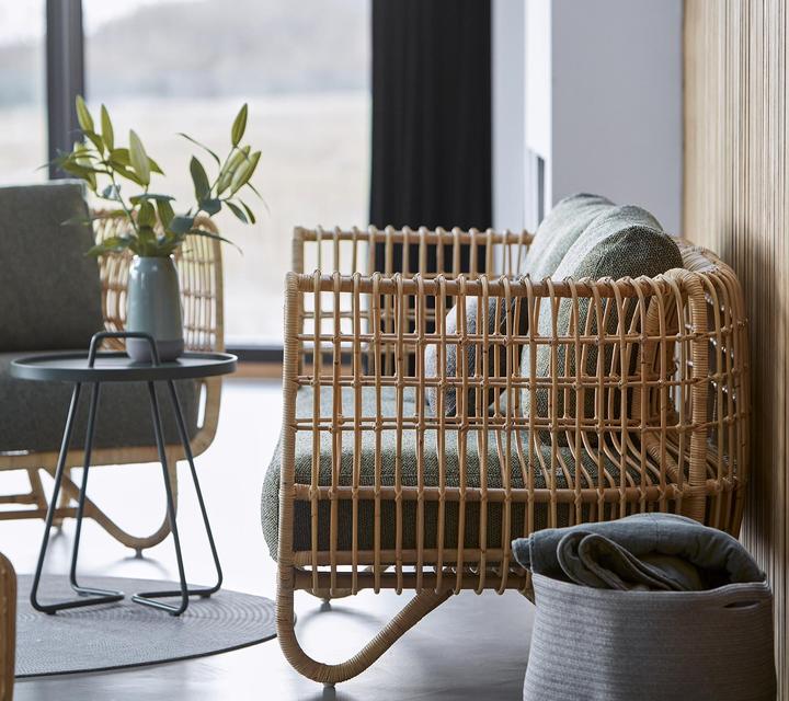 Actual product image Cane-line Soft Rope Basket Panier medium rond Ø 40cm