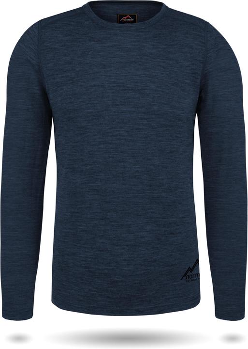 Normani Herren Merino Langarm Melbourne - 9121 (6XL)