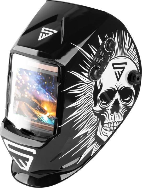 Produktbild Stahlwerk Automatik Schweisshelm ST-990 SE "Sonderedition Skull" Real Colour
