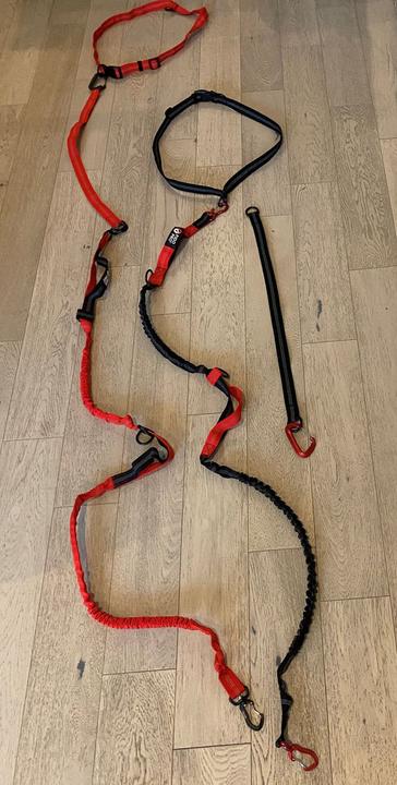 Immagine prodotto Fido Pro Guinzaglio da passeggio Remi con fascia e manici flessibili (Taglia unica, Cane)